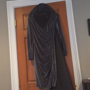 Whit house black market sparkle dress